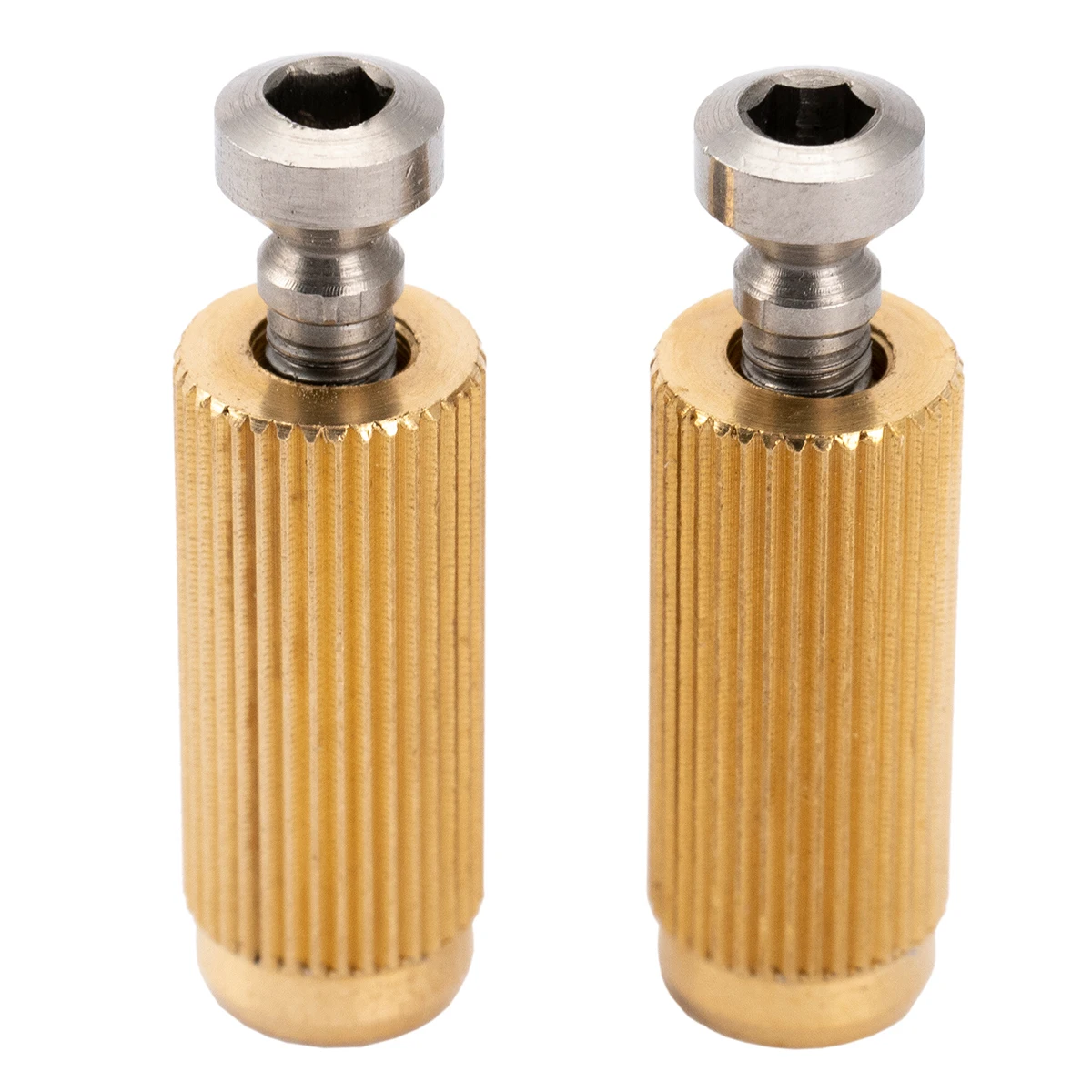 

Wilkinson Guitar Bridge Inserts and Studs for Wilkinson WV2 WVP2 Tremolo, Original Color (Set of 2)