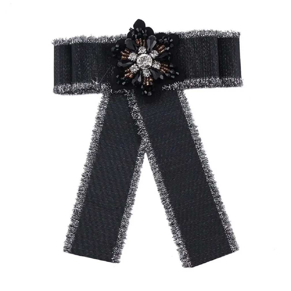 Элегантный дизайн бант цветок форма женские броши подходит ко всему одежда для