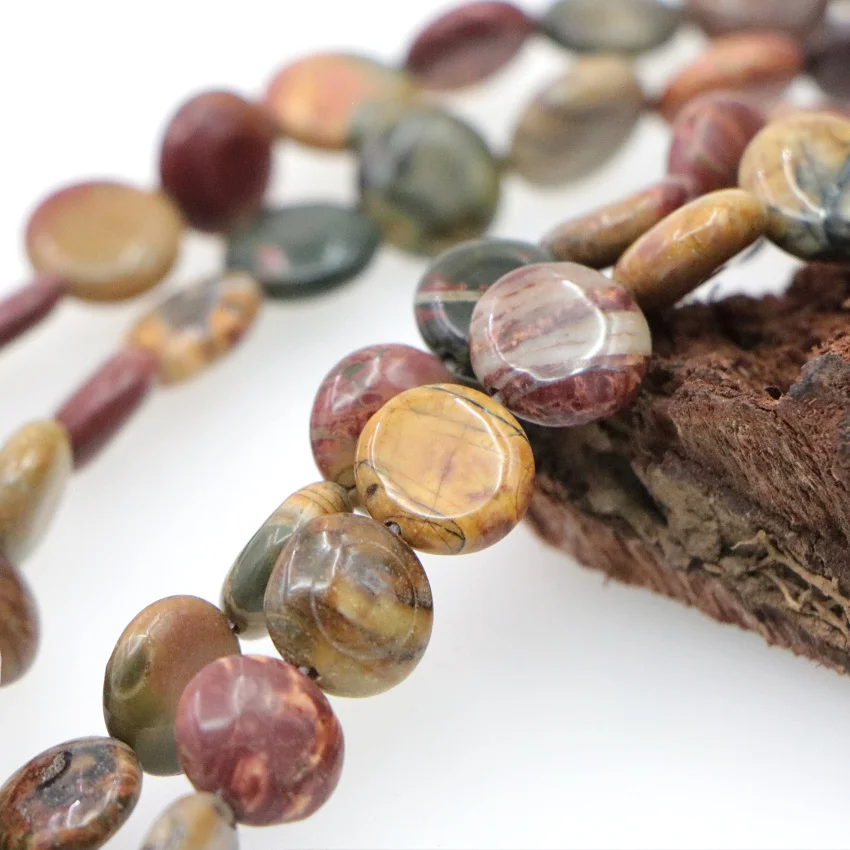 Аксессуары для поделок оптовая продажа 12 мм Пикассо монеты свободные бусины