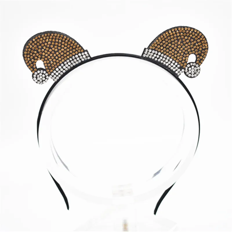 Обручи с цветами и кошачьими ушками для девочек головные уборы детские повязки