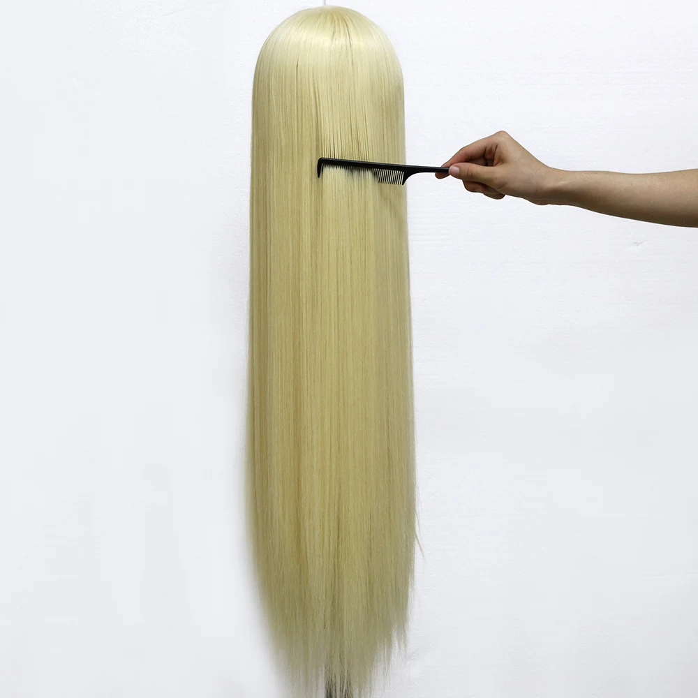 30 '❵ см локоны волос матовые волокна парик головы парикмахерские манекены