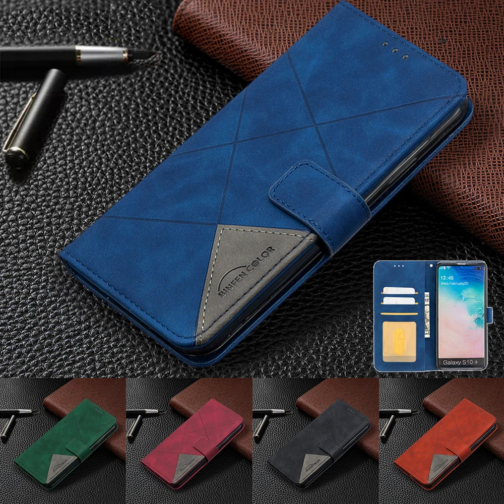 

Flip Wallet Case For Huawei P50 P40 P30 Pro Honor 9X 9A Lite Psmart Z Y5 Y6 Y7 A Y9 Prime 2019 2020 2021 Y5P Y6P Y7P Phone Cover