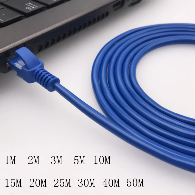 1 рулон электрические провода поддерживает патч-корд компьютерные Ethernet кабель провода 1/2/3/5/10/20 Вт, 30 Вт, 50 м для 10/100 BASE-TX