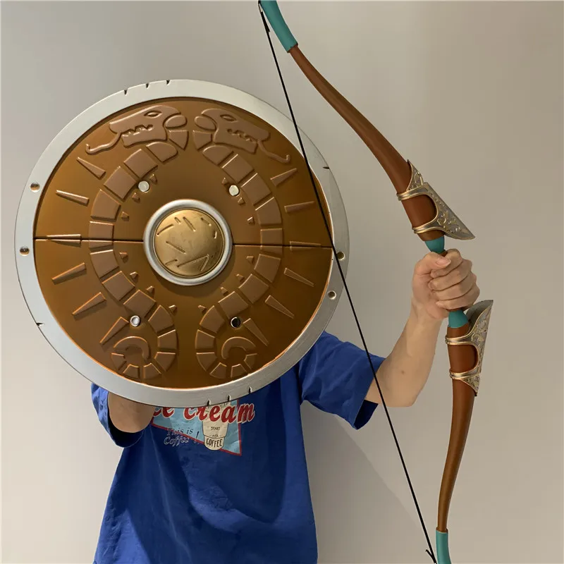 Cos подарок сетка для игры щит неба Солнцезащитный лук реквизит из искусственной