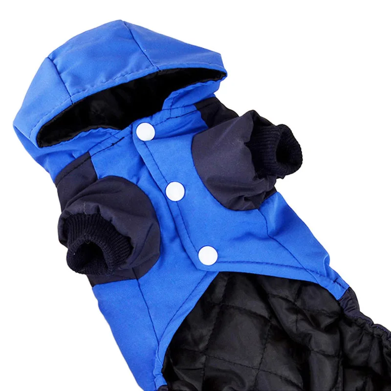 Теплая одежда для собак зимний комбинезон собаки наряд щенка маленьких чихуахуа