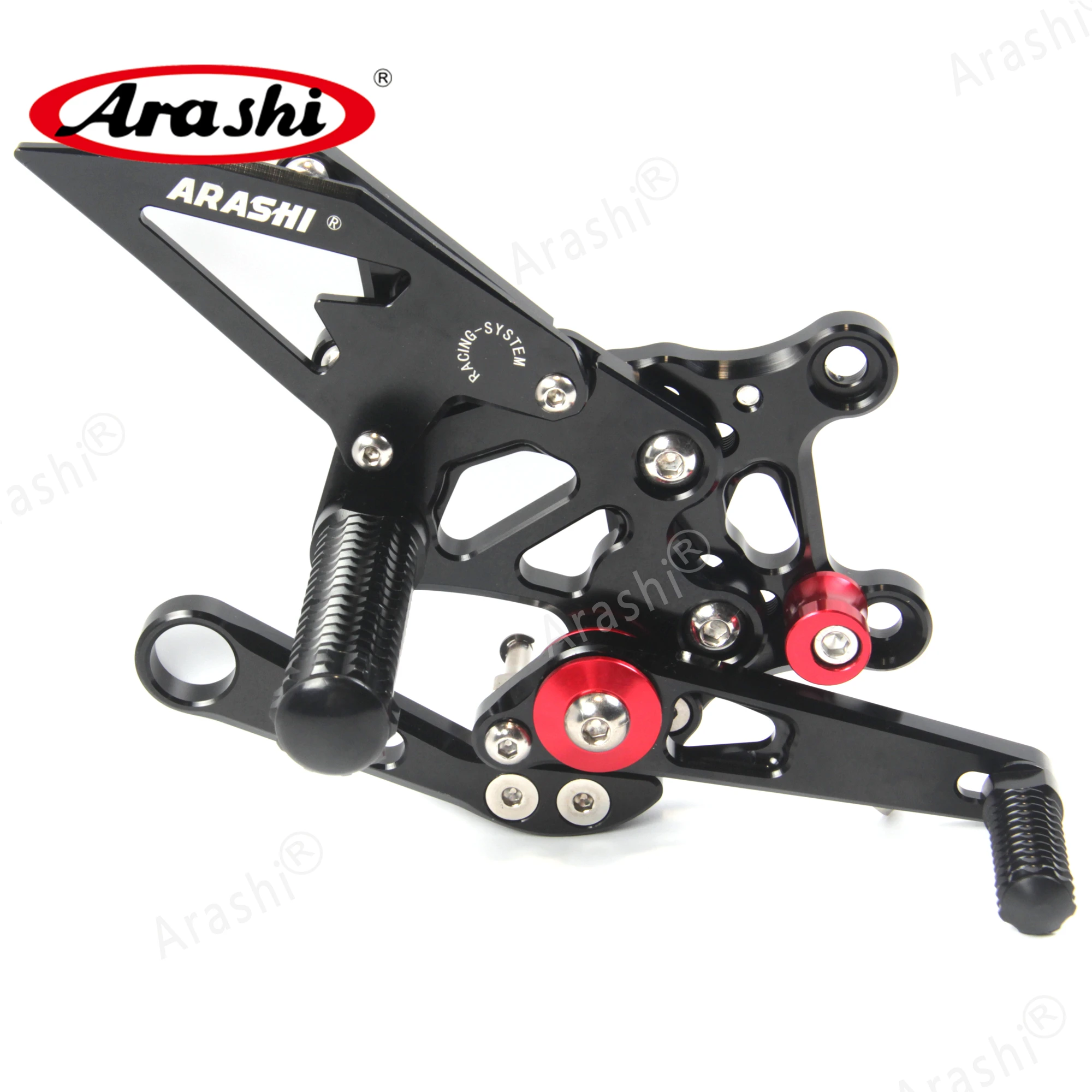Араши для APRILIA RSV4 R/фабрика 2009-2012 CNC регулируемые Подножки Rider Rearset RSV 4R 2010 2011 09 10 11 12 |