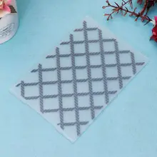 Пластиковая папка для тиснения, шаблон для DIY скрапбукинга, фотоальбома, карты, бумага, ремесло, сетка, узор 72XF Пластиковая папка для тиснения, шаблон для DIY скрапбукинга, фотоальбома, карты, бумага, ремесло, сетка, узор 72XF