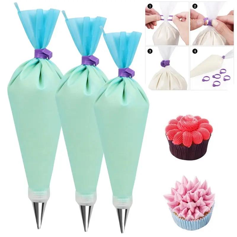 

33/13Pcs Pastry Nozzles Cake Decorating Tools Bakeware Home Cake Shop Cream Nozzles Confectionery Decorations Set For Baking
