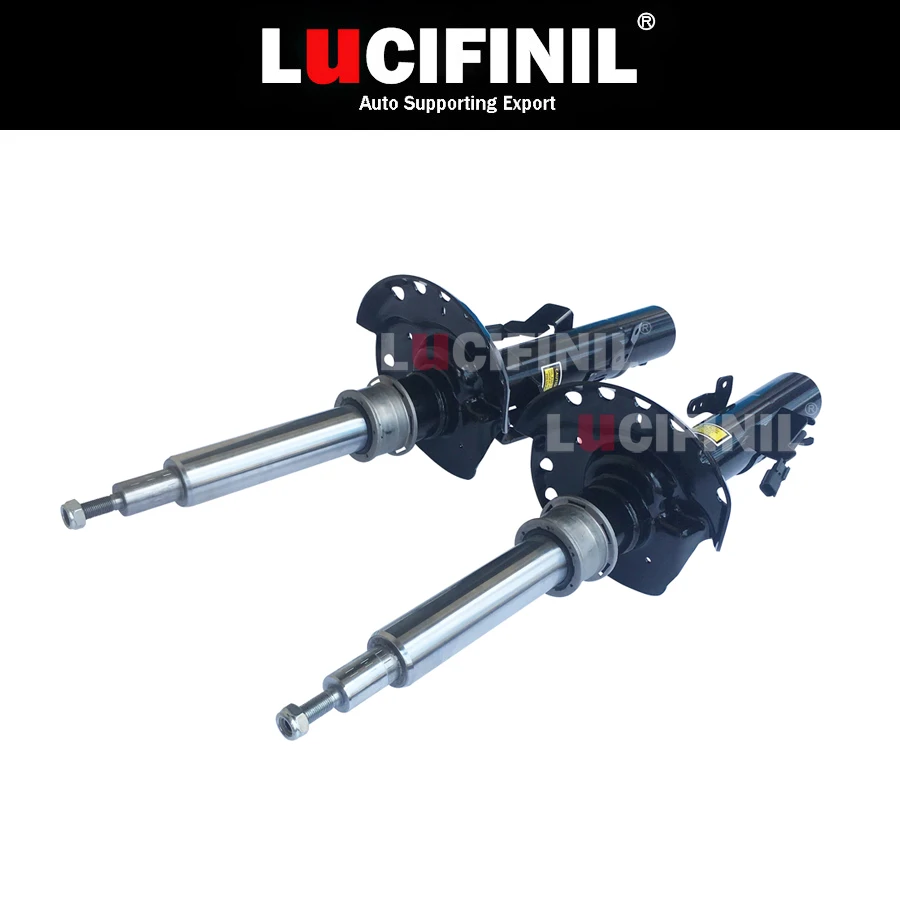 LuCIFINIL 2X Передняя с датчиком подвеска амортизатор стойки подходят Land Rover Evoque BJ3218045