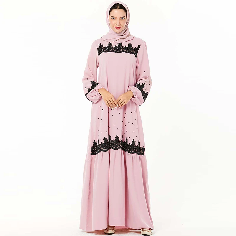 Мусульманское платье исламское турки с Длинным Рукавом Кимоно Аравийского