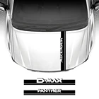 Наклейка на капот автомобиля для Isuzu пантера ASCENDER D-MAX S X авто тюнинг аксессуары длинная полоса капот значок Декор виниловая пленка наклейка