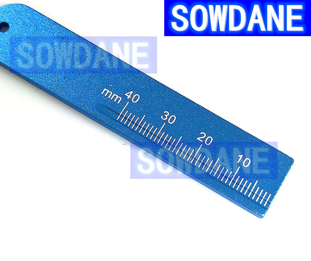 Colorfast автоматическая эндоклавируемая линейка для измерения процела