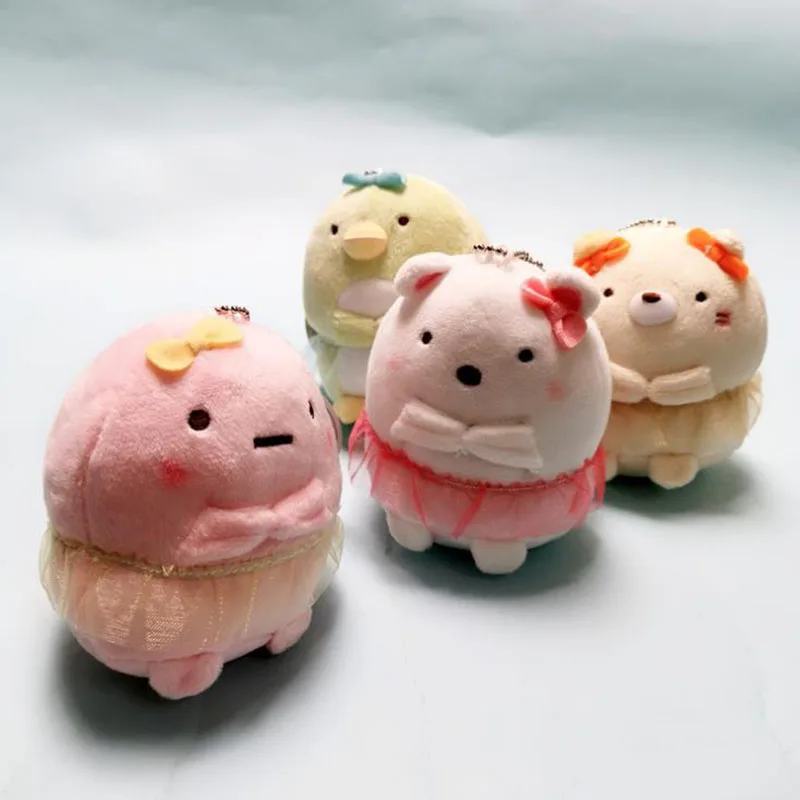 Комплект из 1 предмета Япония Sumikko Gurashi балетное платье плюшевые игрушки брелок