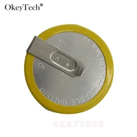 okeytech rechargeable lir 2025 battery 3 6v for bmw key e46 e39 e36 e38 e34 remote car key shell cover case brand button battery