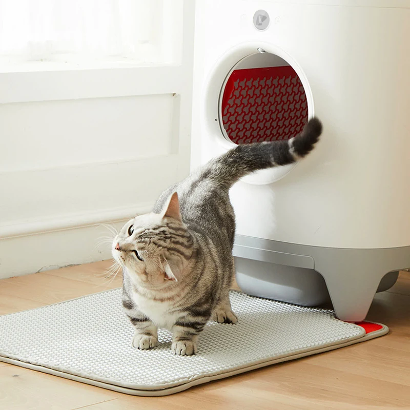 

Cat Toilet sand control pad cat sand pad anti belt out sand control board double-layer filter rubbing foot pad large cat pad