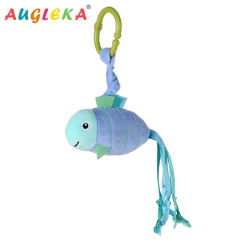 

Goldfish Rattle Babi Toy Rattl Stroller Rattle Toy Decor Cute Soft Animal Push Doll Stroller Doll Educational Babi Room Decor