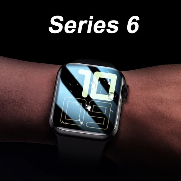 

Обновленные Смарт-часы серии 6, 44 мм, спортивные часы поколения 6, Смарт-часы с вызовом Bluetooth 1,75 дюйма для IPhone, Android