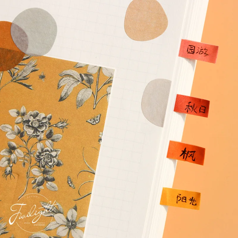 Coloffice Candy Color Small Round Stationery Stickers Irregular Handbook Album Diary DIY Decorative for Students 1Set | Канцтовары для
