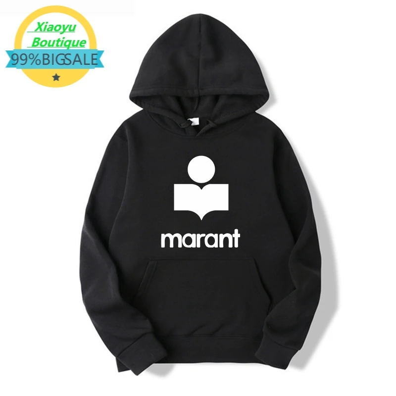 

Толстовка с капюшоном Marant, одежда с капюшоном в стиле Харадзюку, модная уличная одежда с длинным рукавом, 2020, с принтом в стиле хип-хоп