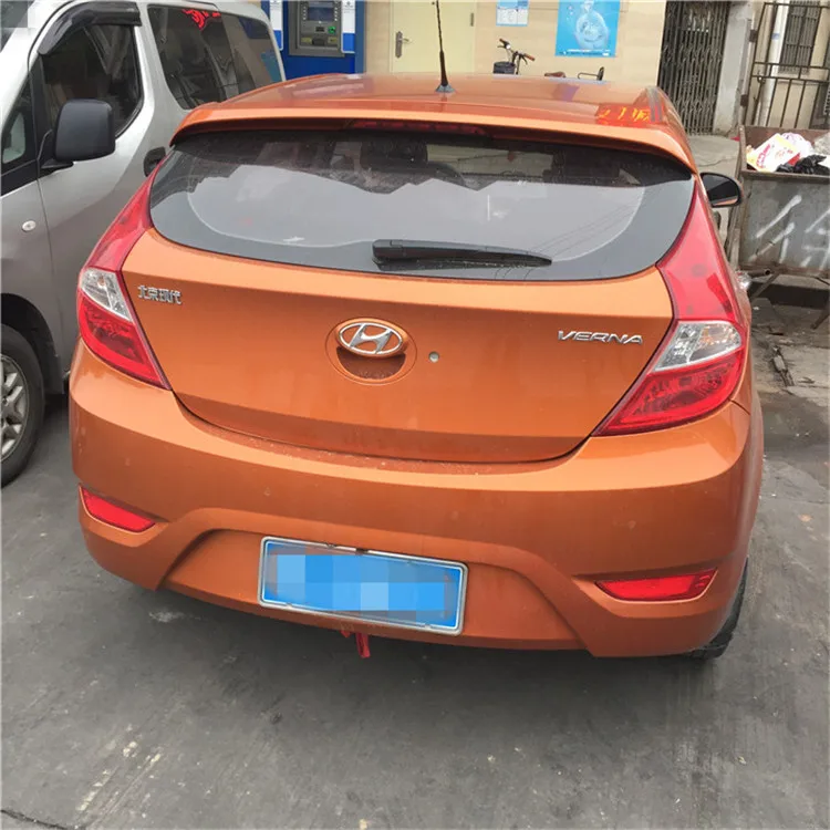 Спойлер для HYUNDAI Verna 2008 2013 спойлер высококачественный из АБС материала заднего