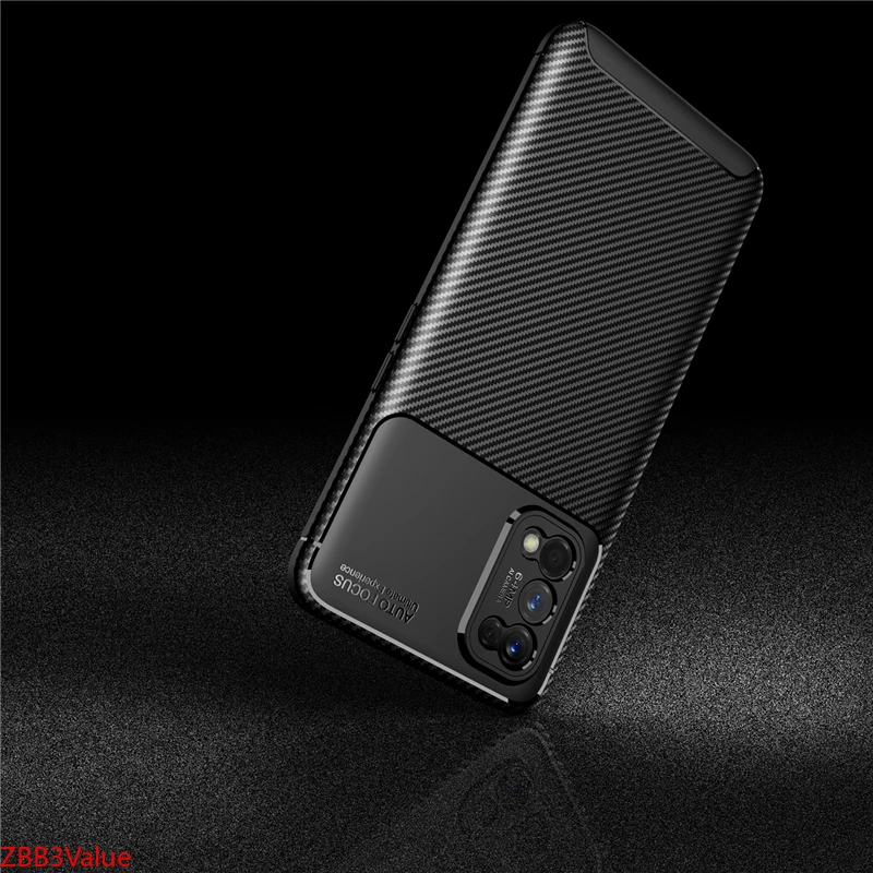Тонкий чехол из углеродного волокна для OPPO Realme 7 Pro 6 C11 C15 A52 A72 A92 Reno 2 2Z ZF 4 | Мобильные