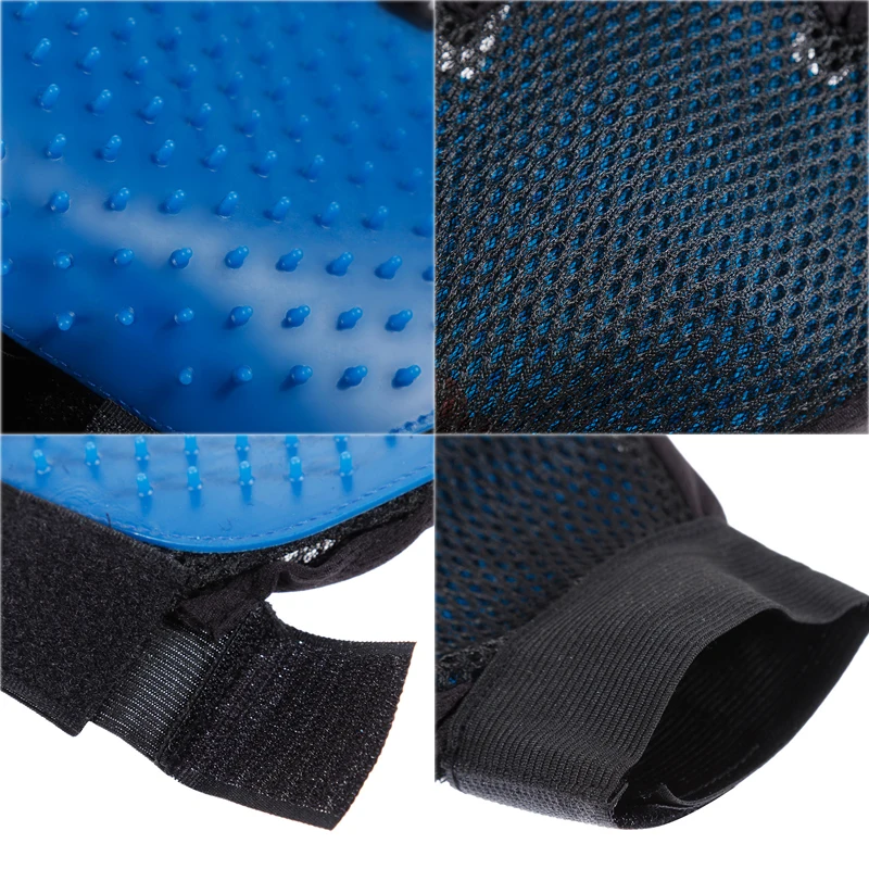 

Pet Grooming Gloves for Cats Dogs Pet Brush Glove for Cat Dog Hair Remover Brush Dog Deshedding Cleaning Combs Massage Gloves