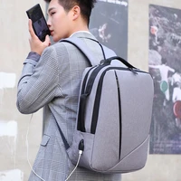 fashion man business backpack 15 6 inch laptop shoulder bag charging travel bag school bag for teenage boys mochilas rucksack