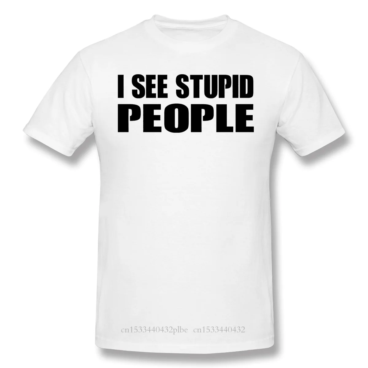 Черная футболка с надписью I SEE STUPID PEOPLE The Sixth Sense Cole Sear супернатуральный фильм