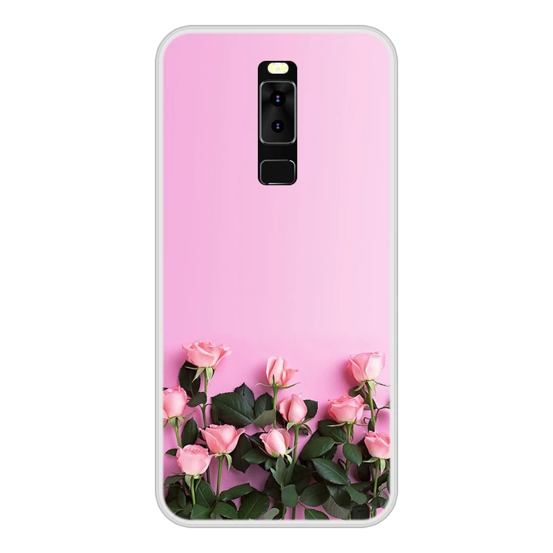 Чехол для Leagoo S8 Мягкий Силиконовый ТПУ шикарный с узорчатым принтом чехол