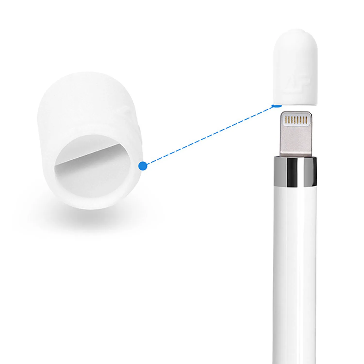 Силиконовый чехол для замены крышки 1 шт. защитный наконечник ручка держатель 2