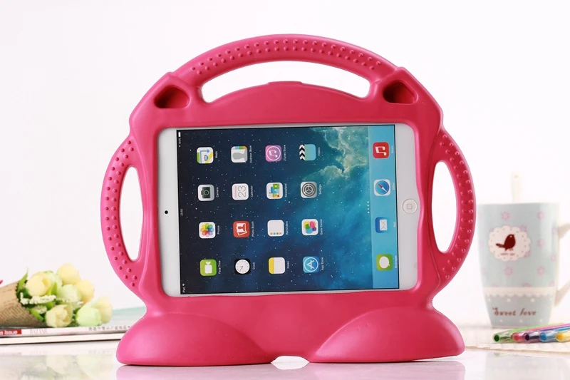 Чехол для iPad 2/3/4 из нетоксичного материала EVA, добавить в корзину подставка Ударопрочная ЕВА полное покрытие тела Дети дети Безопасный силиконовые para основа coque