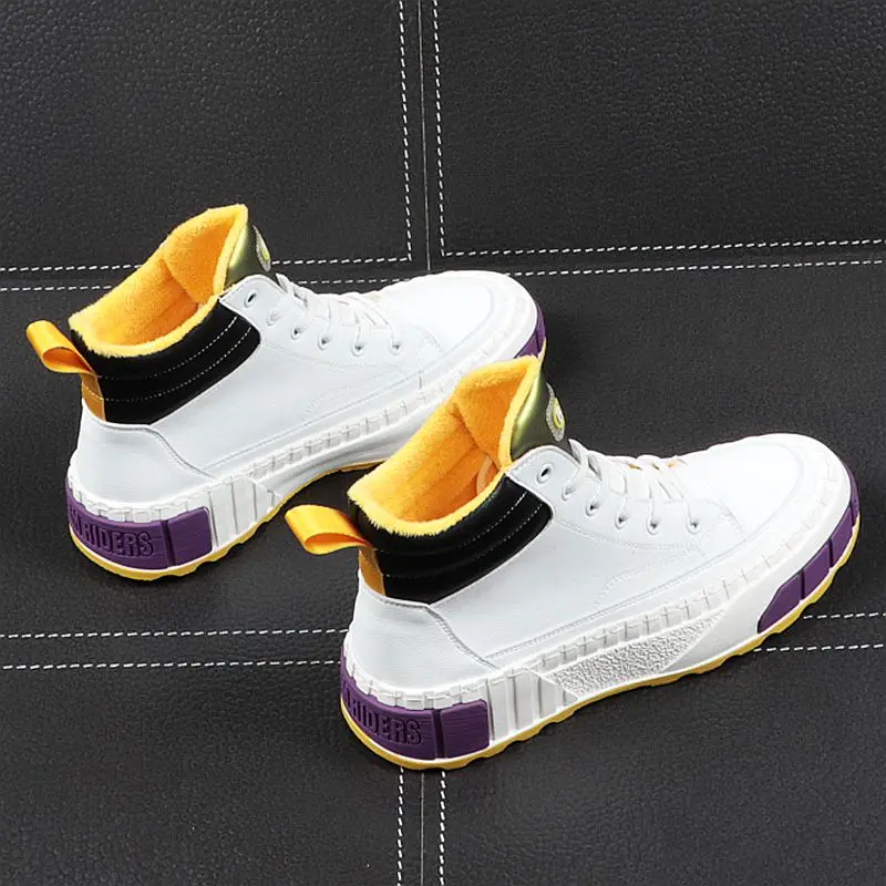 CuddlyIIPanda мужские Модные повседневные ботинки зимние теплые короткие плюшевые