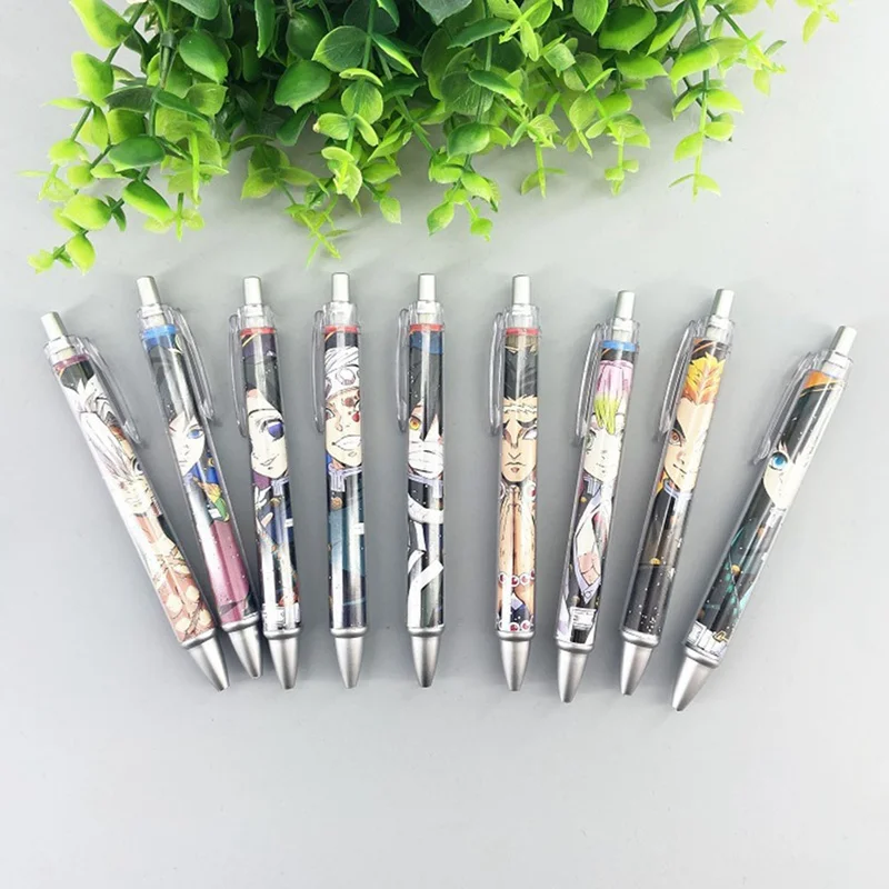 Demon Slayer Kimetsu No Yaiba Ballpoint Pen Press Style Ball Pens For School Office w |