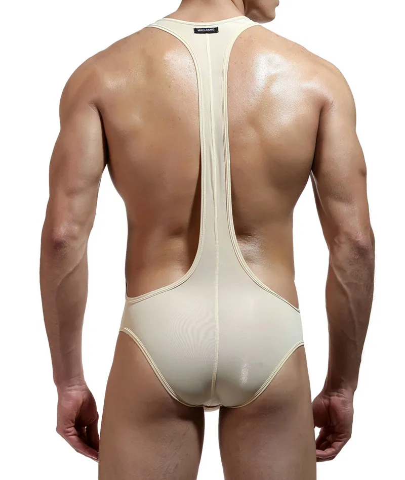 Новое мужское сексуальное нижнее белье трусы бикини боди с низкой талией мягкое