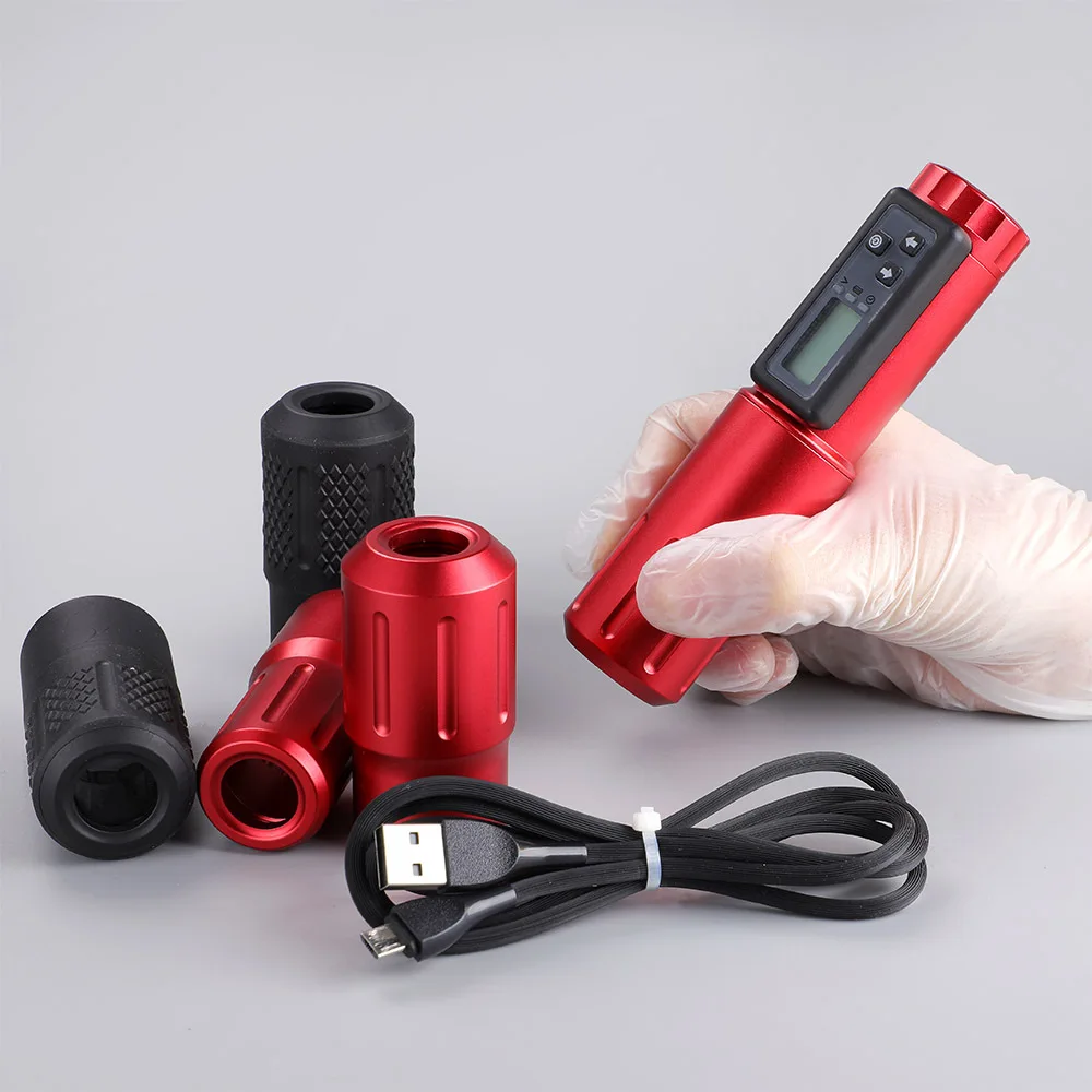 Беспроводной аккумулятор Power Dragon и т. д. тату ручка с вращающимися картриджами