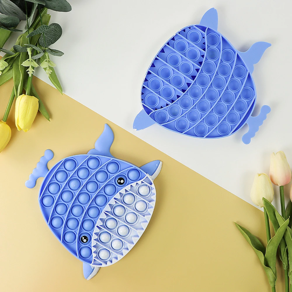 Ballena-juguete sensorial para ni&ntilde;os y adultos, juguete sensorial, Kawaii, regalo para chico, juguete educativo de aprendizaje-1