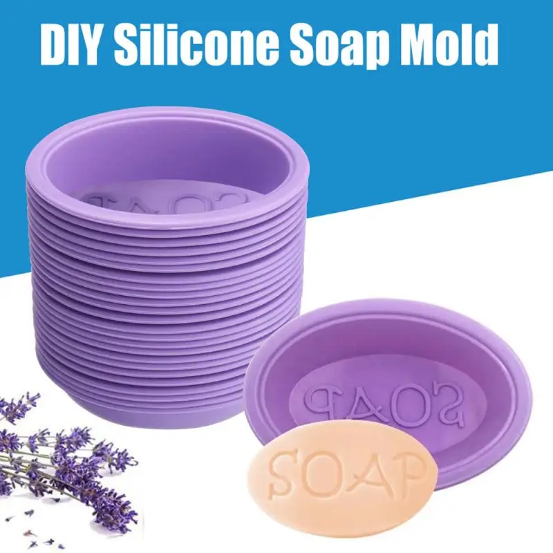 

25pcs/lot Silicone Mold For Soap Handmade DIY Soap Box Square Silicone Mold For Candle Candy Mold Decorating Craft Supplies