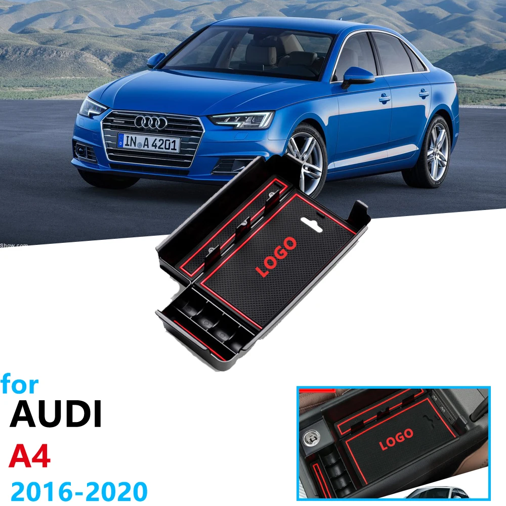 Автомобильный органайзер аксессуары для Audi A4 B9 2016 2017 2018 2019 2020 подлокотник