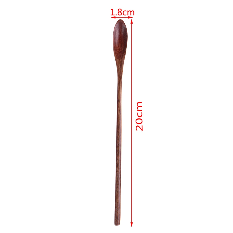 2019 высокое качество деревянные ложки с длинной ручкой SpoonPure ручной работы мед