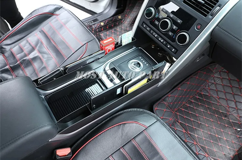 Внутренняя консоли Шестерни стороне коробки ящик для хранения Land Rover Discovery Sport 2015