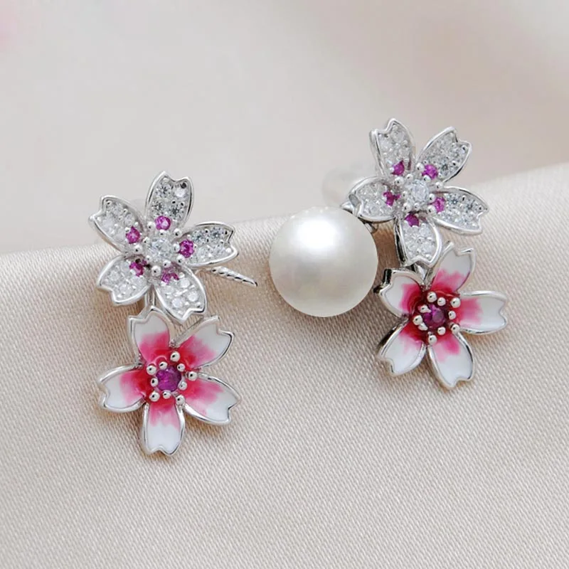 Комплект из кольца и серёг серебра 925 пробы | Украшения аксессуары