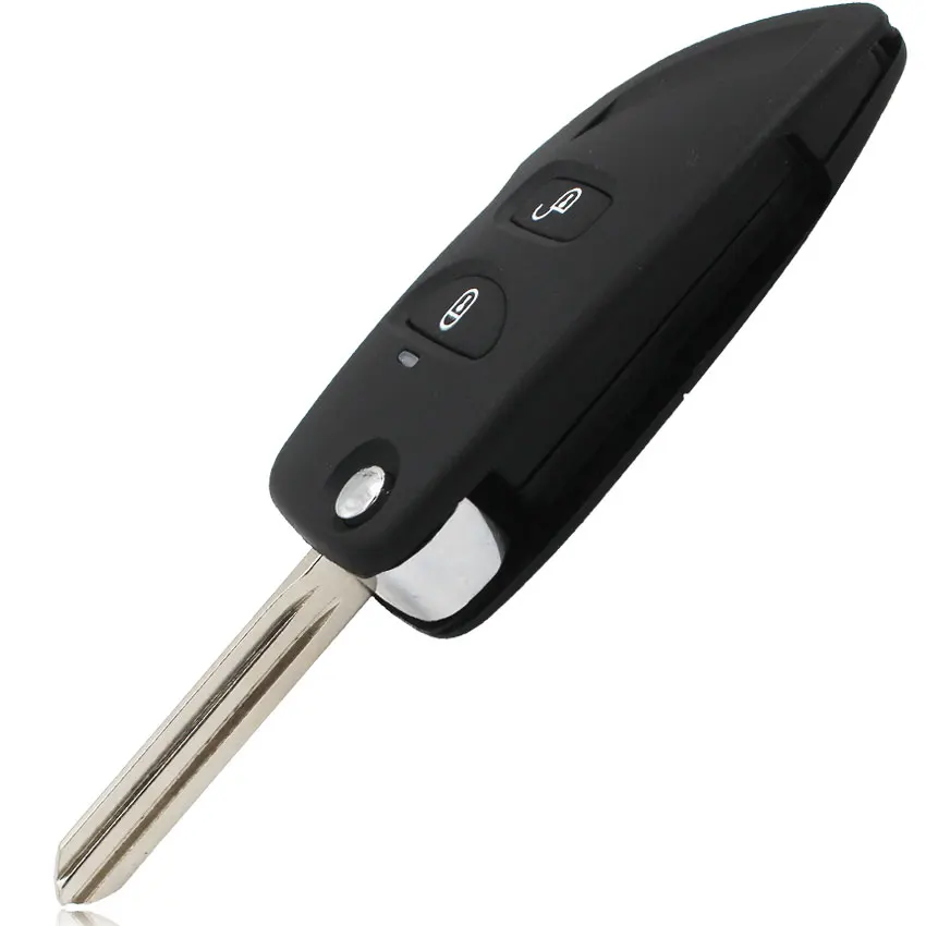 Складная откидная оболочка ключа дистанционного управления чехол fob 2 кнопки для
