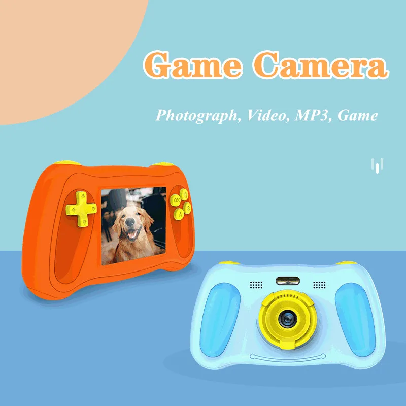 Мини камера для детей цифровая видеокамера принтер милая мультяшная игрушка 2 4