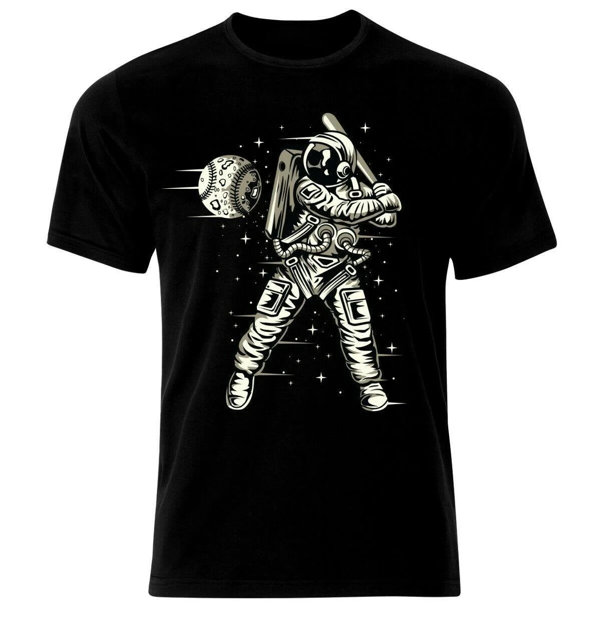 

Space Baseball Funny Astronaut T-Shirt