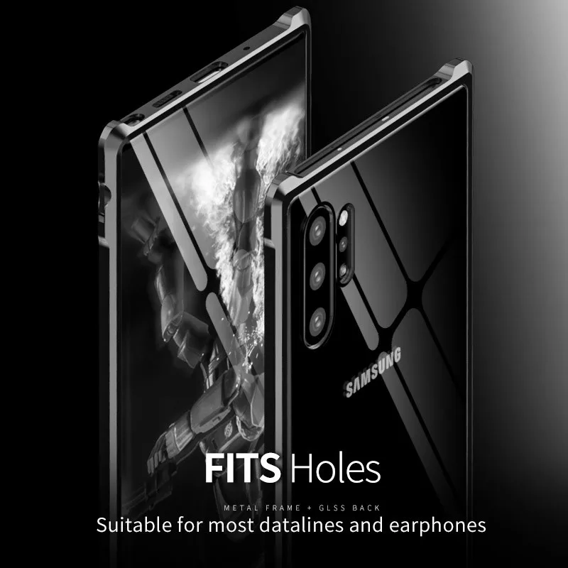 Роскошный высококачественный алюминиевый металлический бампер + задняя крышка