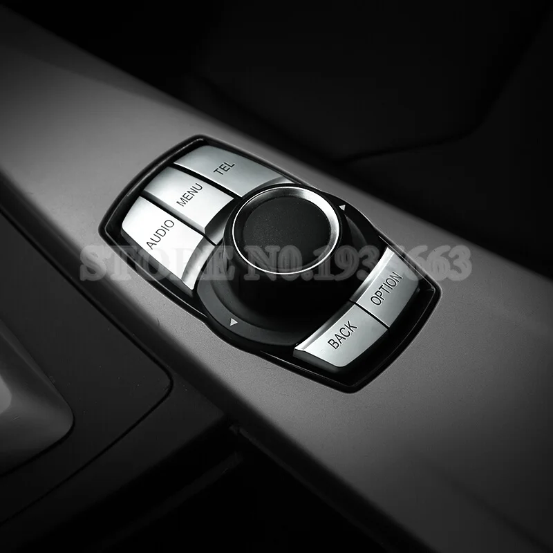 Внутренняя консоль iDrive мультимедийная кнопка крышка для BMW 1 2 серии F20 F22 2012 2019