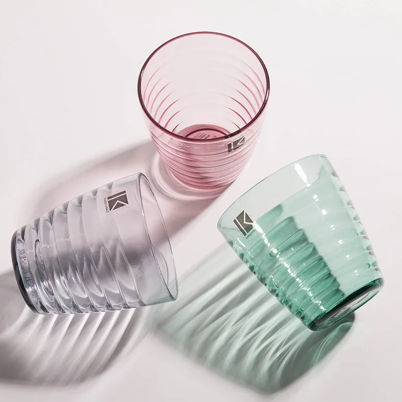 

Plastic Transparent Bar Tumbler Wine Glasses Wineglass Cup Thermal Mug Cups Tumblers Drinkware Kitchen Dining Home Garden