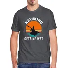 Envmenst Мужская футболка унисекс для каякинга с надписью Get Me Wet, забавная Мужская одежда, футболка для Каяка, байкера, белая, рождественский подарок, футболки