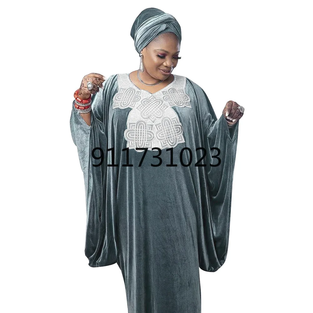 Summer Sexy African Women Long Sleeve Dress Dresses for Dashiki Clothes Boubou | Тематическая одежда и униформа