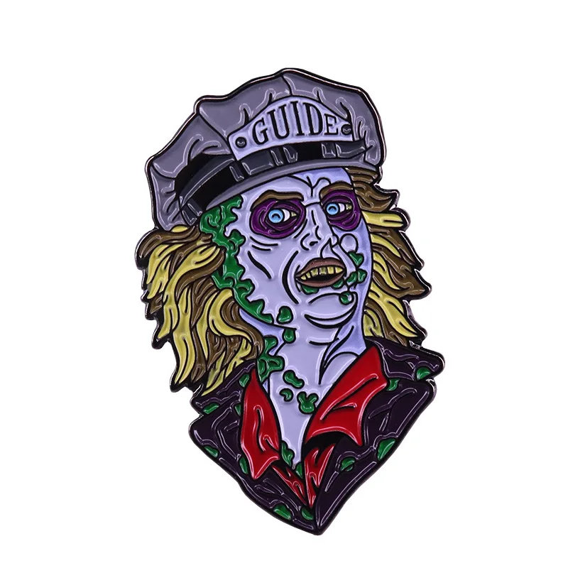 

SP472 Horror movie characters Enamel Pin and Brooches Bag Clothes Lapel Pin Badge Movies Jewelry Halloween gift